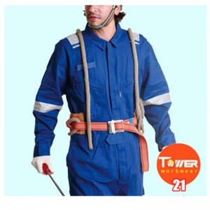 Vêtements de travail de costume de chaudière de combinaisons ignifuges de C / N d'hommes pour le pétrole et le gaz